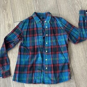 Blue and Red Flannel